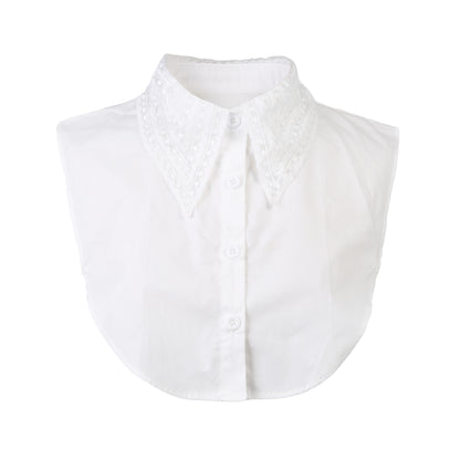 Sunset Fashion | Kraagje | Kant | One Size | Wit