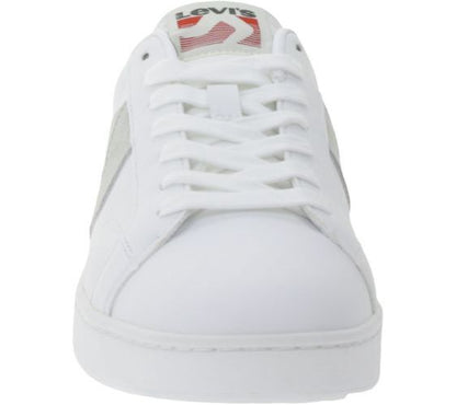 Levi’s | Heren | Sneaker | Swift | Leather overlay look | Wit – Grijs
