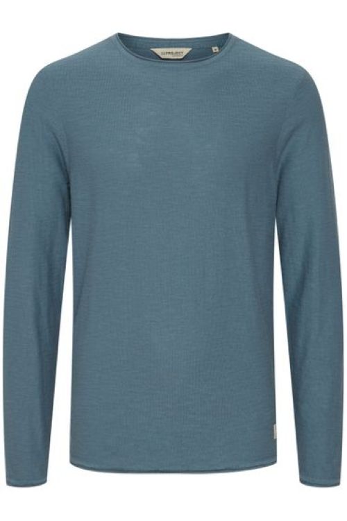 11 PROJECT | Heren | Classic | Fijn gebreide trui | Petrol Blauw