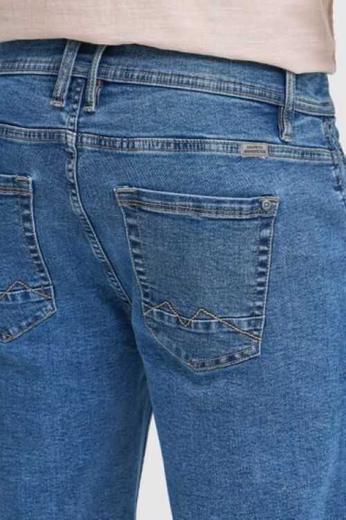 BLEND | Heren | Denim Shorts | Regular Fit | Blauw Denim
