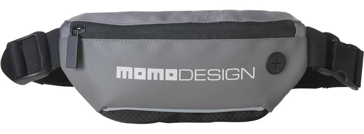 Momo | Design Heuptas / Fanny Pack | Unisex | Grijs | Lichtgewicht & Praktisch | 23×12 cm | Urban Shoulder Bag