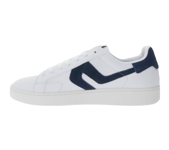 Levi’s | Heren | Sneaker | Swift | Leather overlay look | Wit – Navy