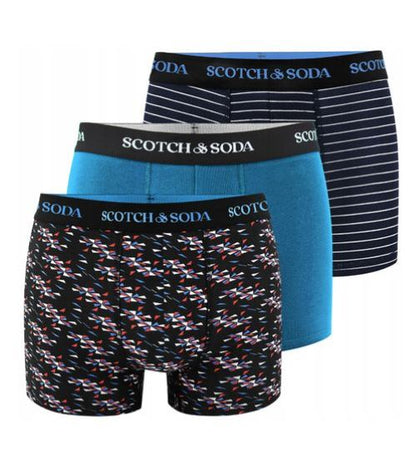 SCOTCH & SODA | Heren | Boxershorts | 3 Pack | Cotton Stretch | Multicolor 2