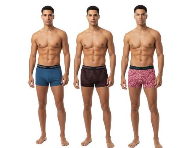 SCOTCH & SODA | Heren | Boxershorts | 3 Pack | Cotton Stretch | Multicolor 3