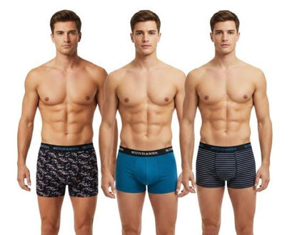SCOTCH & SODA | Heren | Boxershorts | 3 Pack | Cotton Stretch | Multicolor 2