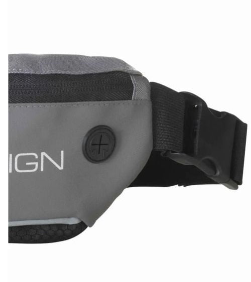 Momo | Design Heuptas / Fanny Pack | Unisex | Grijs | Lichtgewicht & Praktisch | 23×12 cm | Urban Shoulder Bag