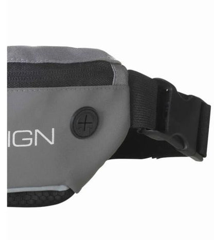 Momo | Design Heuptas / Fanny Pack | Unisex | Grijs | Lichtgewicht & Praktisch | 23×12 cm | Urban Shoulder Bag