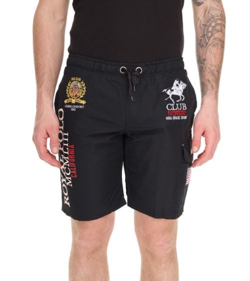 Geographical Norway | Heren | Zwemshort | Royal Polo | Zwart
