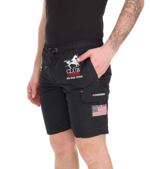 Geographical Norway | Heren | Zwemshort | Royal Polo | Zwart