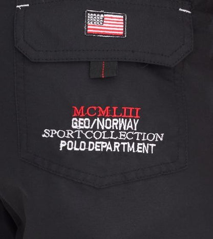 Geographical Norway | Heren | Zwemshort | Royal Polo | Zwart