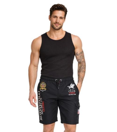 Geographical Norway | Heren | Zwemshort | Royal Polo | Zwart