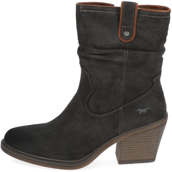 Mustang |Dames | Enkel laars |Western | Cowboy boot | Donker Grijs