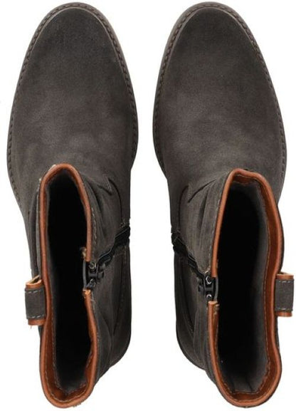 Mustang |Dames | Enkel laars |Western | Cowboy boot | Donker Grijs