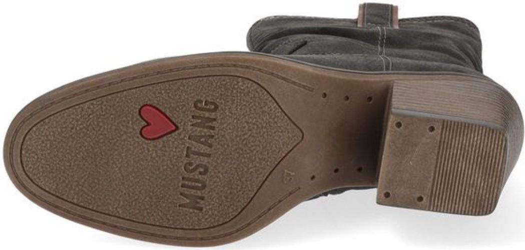 Mustang |Dames | Enkel laars |Western | Cowboy boot | Donker Grijs