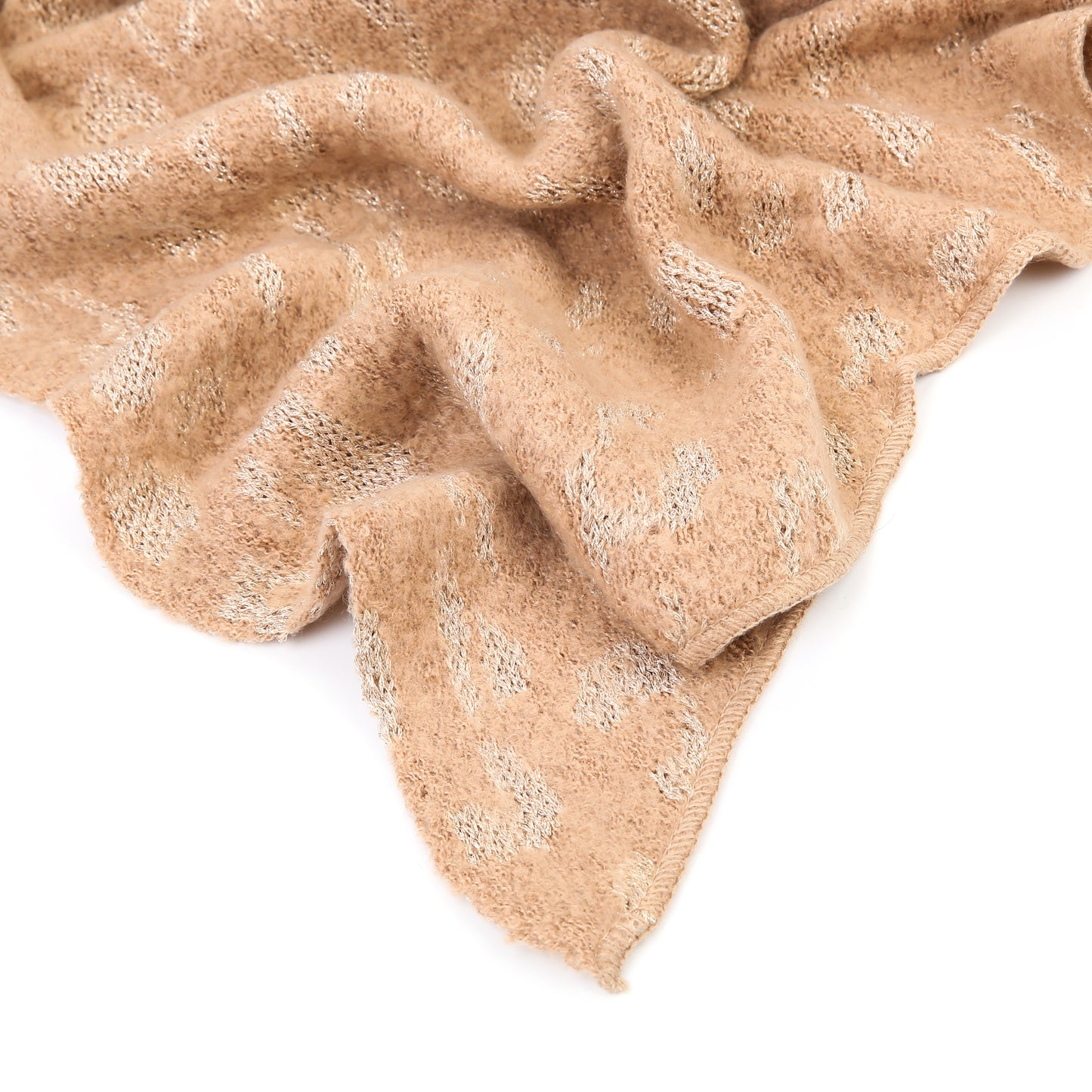 Sjaal  | Luipaard | Camel | 50x180 cm.