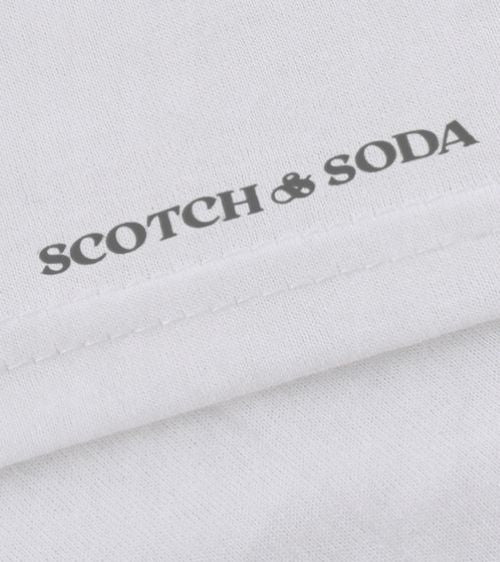 Scotch & Soda| Heren | T Shirts | 5 Pack | Lichtgewicht | Regular Fit  | Wit