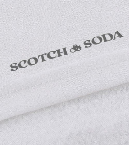 Scotch & Soda| Heren | T Shirts | 5 Pack | Lichtgewicht | Regular Fit  | Wit