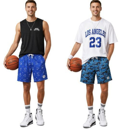 SCOTCH & SODA | Heren |  Vrije Tijd Short |  Mesh Bermuda |  Royal Blue