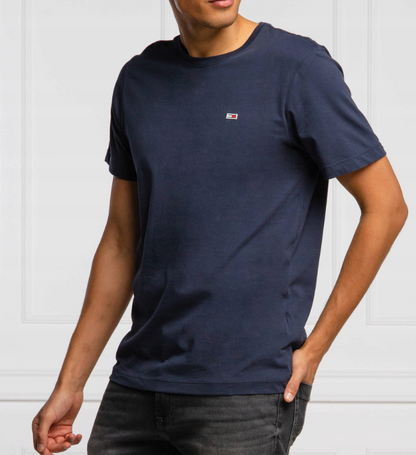 Tommy Jeans | Heren | Crew neck T-shirt | Twilight navy - blauw | Regular fit