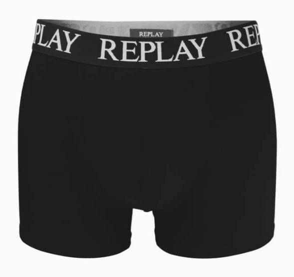 Replay | Heren | Boxershort | 2 Pack | Zwart