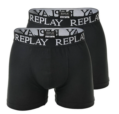 Replay | Heren | Boxershort | 2 Pack | Zwart