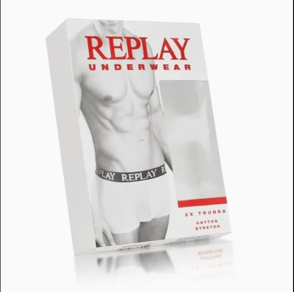 Replay | Heren | Boxershort | 2 Pack | Zwart