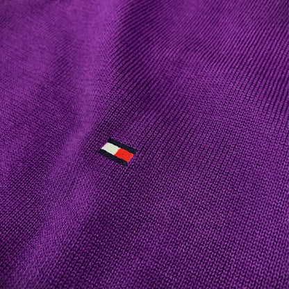 Tommy Hilfiger | Heren | Classic V hals trui | Sprankelend paars