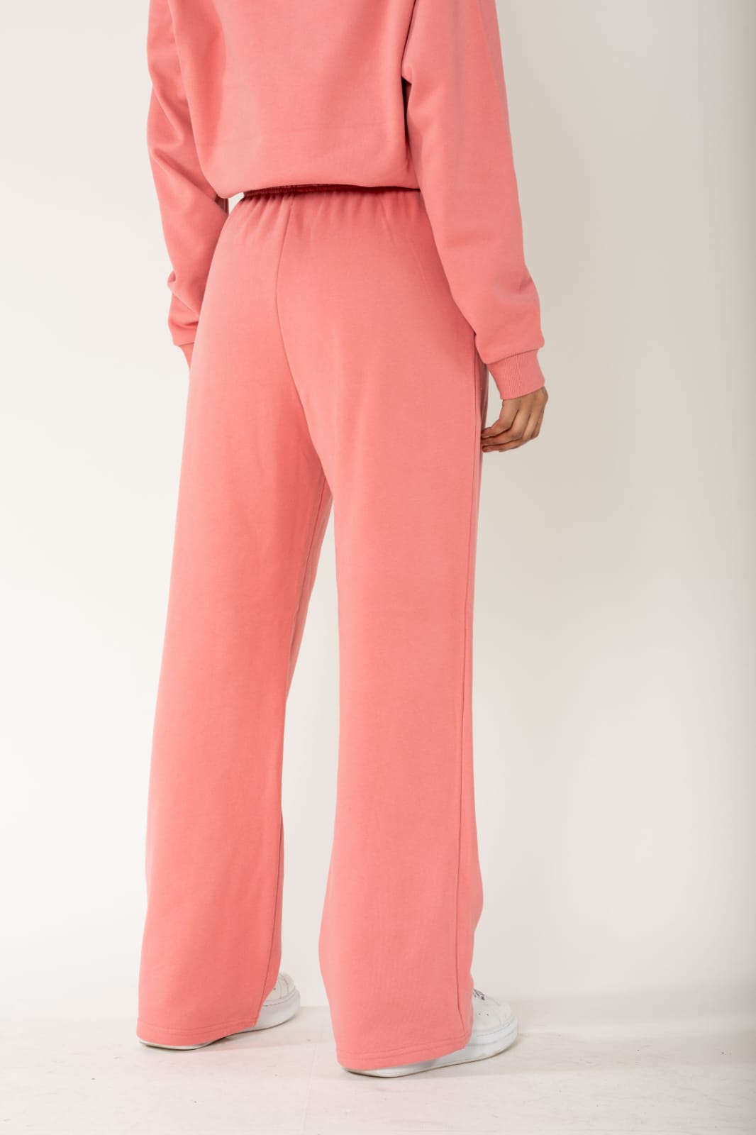 Nina Carter | Dames | Huispak - Jogging pak | Rechte pijpen  | 2 delig | Roze