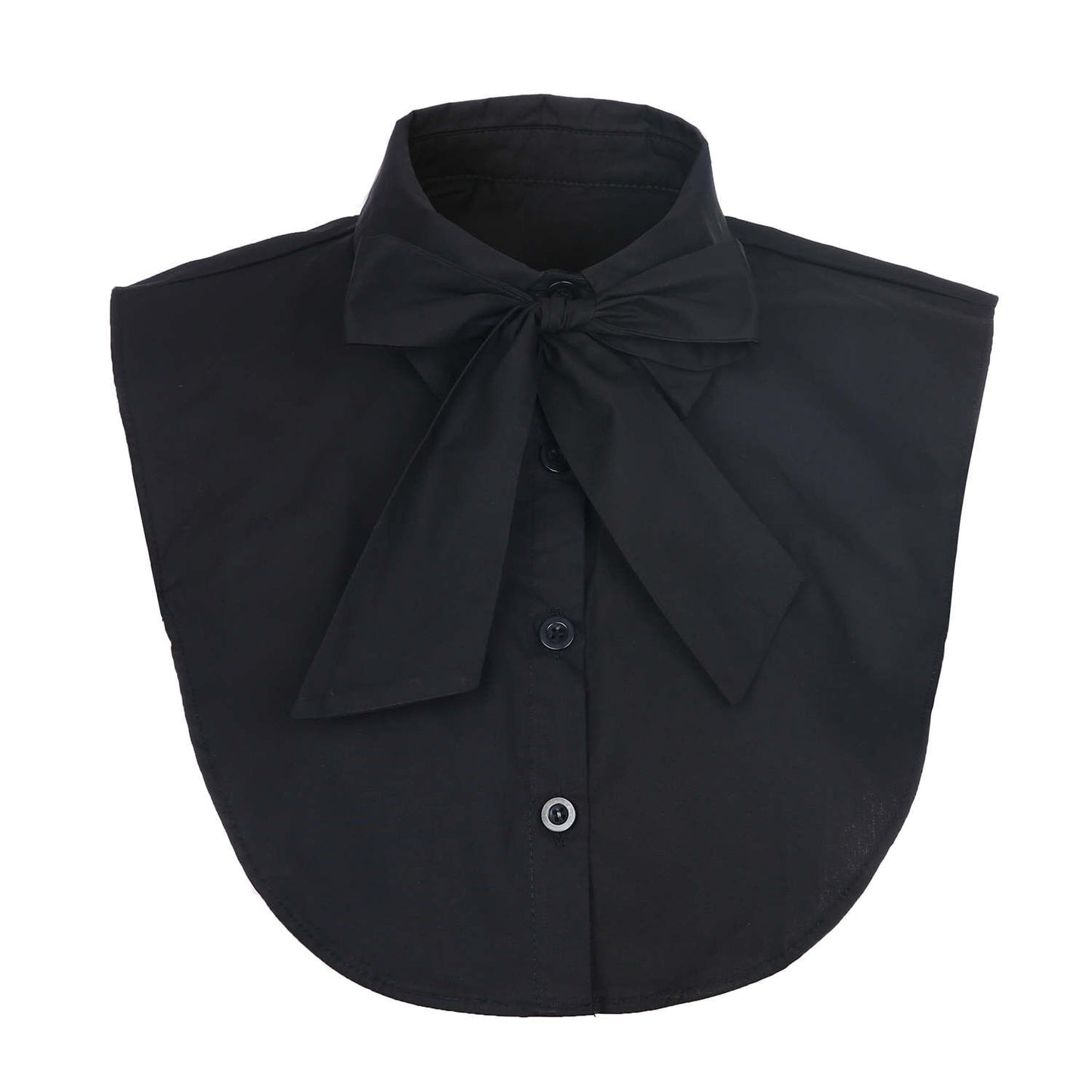 Sunset Fashion | Kraagje | Met Losse Strik | One Size | Zwart