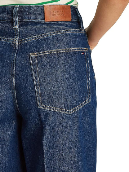 Tommy Hilfiger | Dames | Jeans wide leg | 7/8 lengte | Mid blue