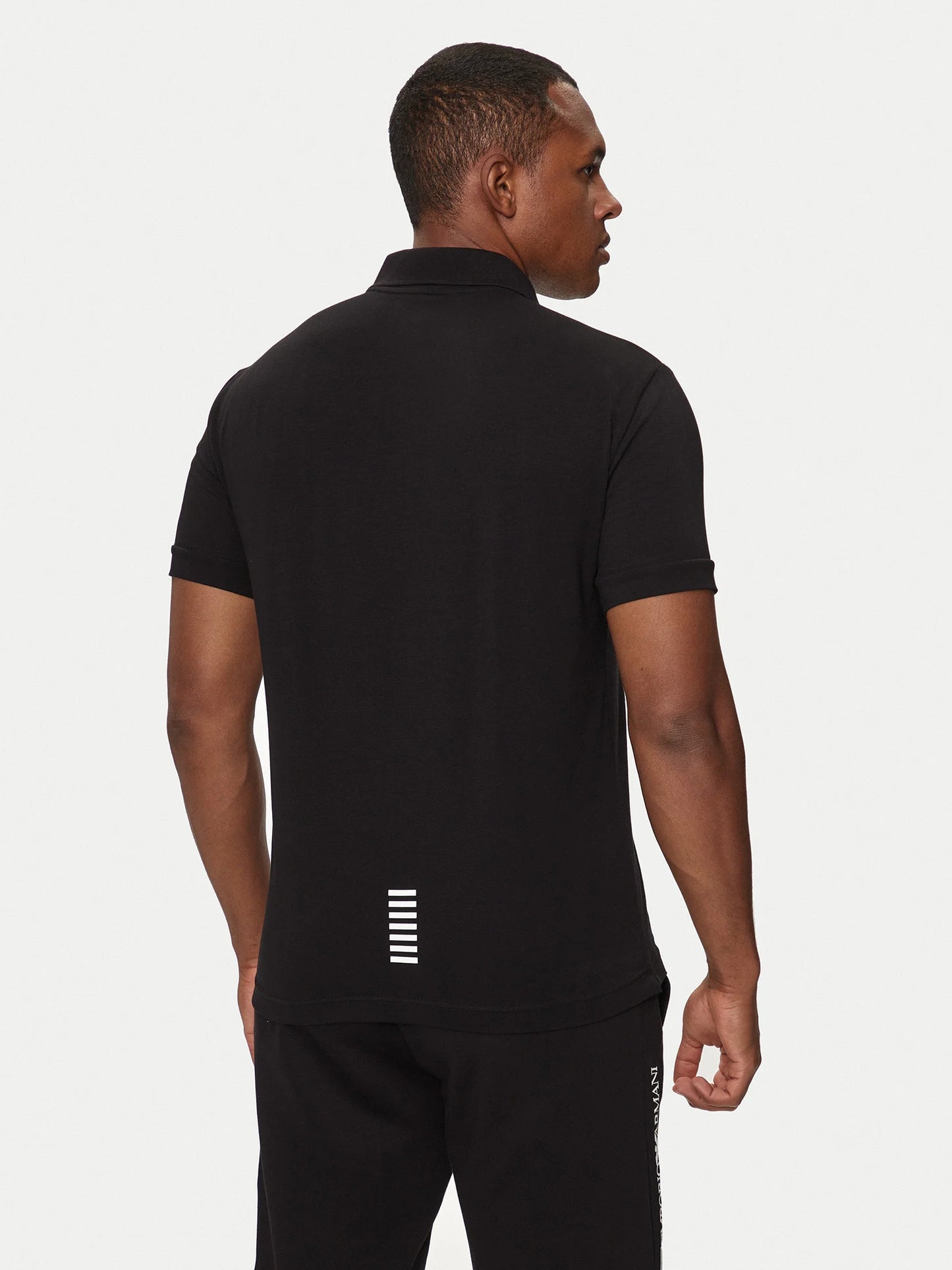 EA 7 Armani | Heren | Core Identity Polo | Logo | Zwart
