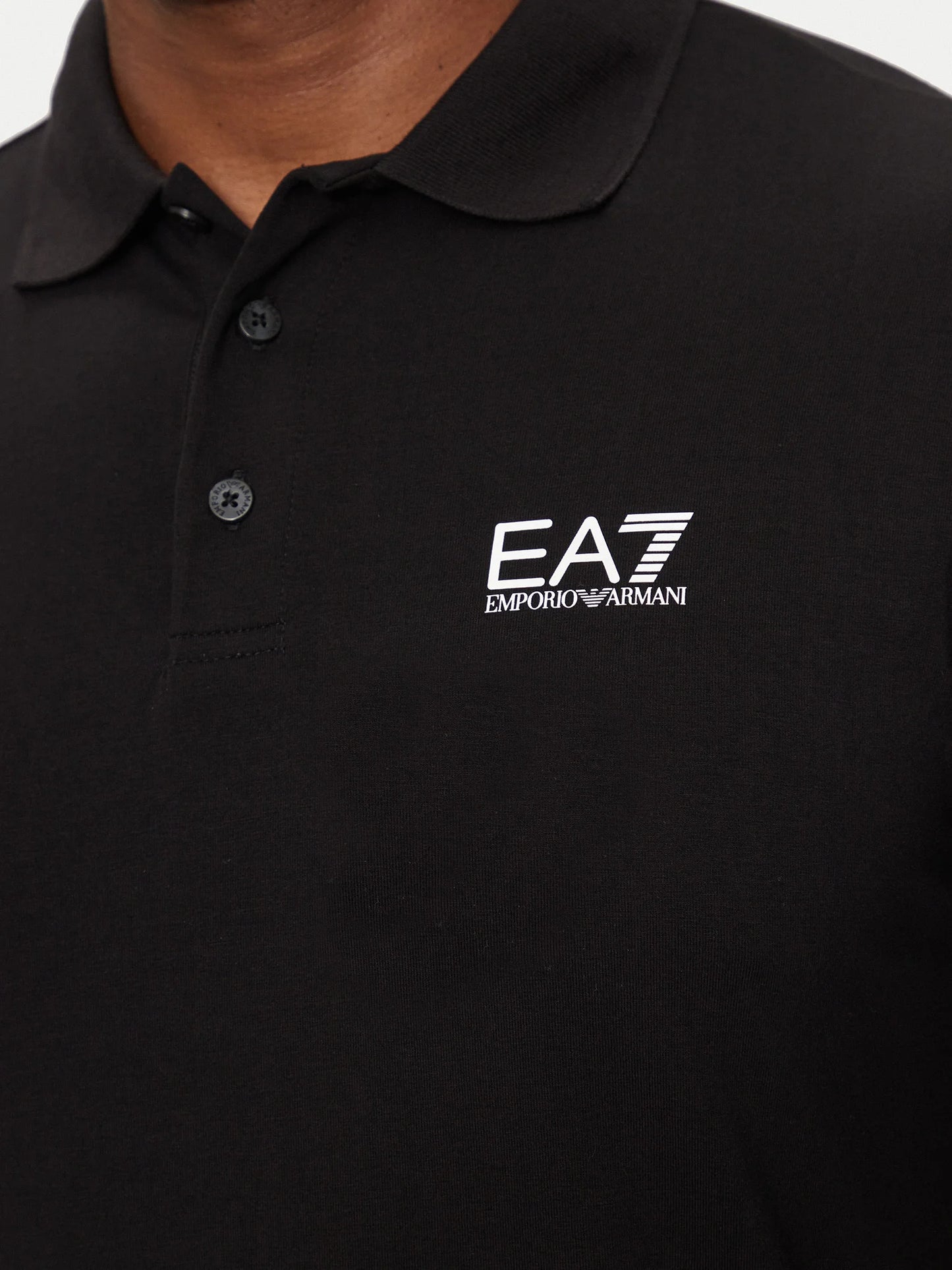 EA 7 Armani | Heren | Core Identity Polo | Logo | Zwart