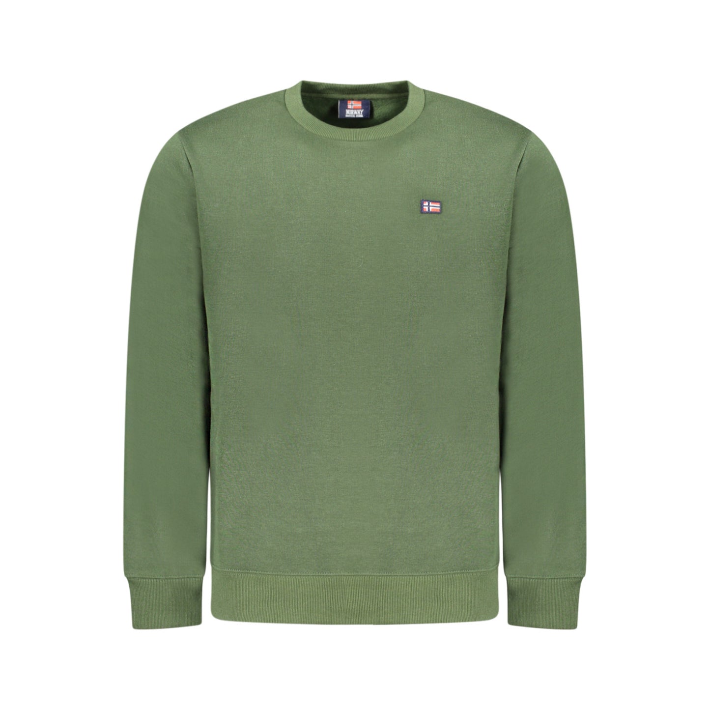 Norway 1963 | Heren | Regular fleece crew neck | Sweater | Army Green