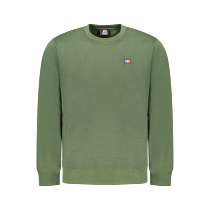 Norway 1963 | Heren | Regular fleece crew neck | Sweater | Army Green