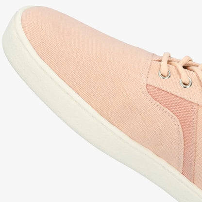 Barefoot Groundies®| Sneakers | Dames | Vegan | Gerecycled canvas | Ademend en licht | Zero drop | Zomerschoen | Roze
