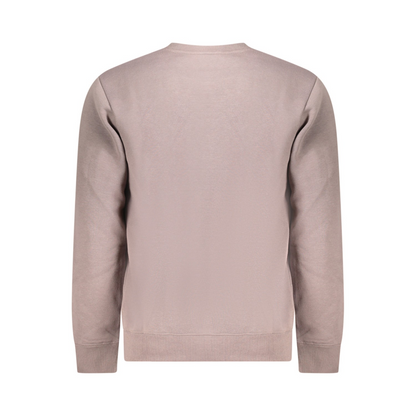 Norway 1963 | Heren | Regular fleece crew neck | Sweater | Bruin / Grijs