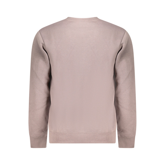 Norway 1963 | Heren | Regular fleece crew neck | Sweater | Bruin / Grijs