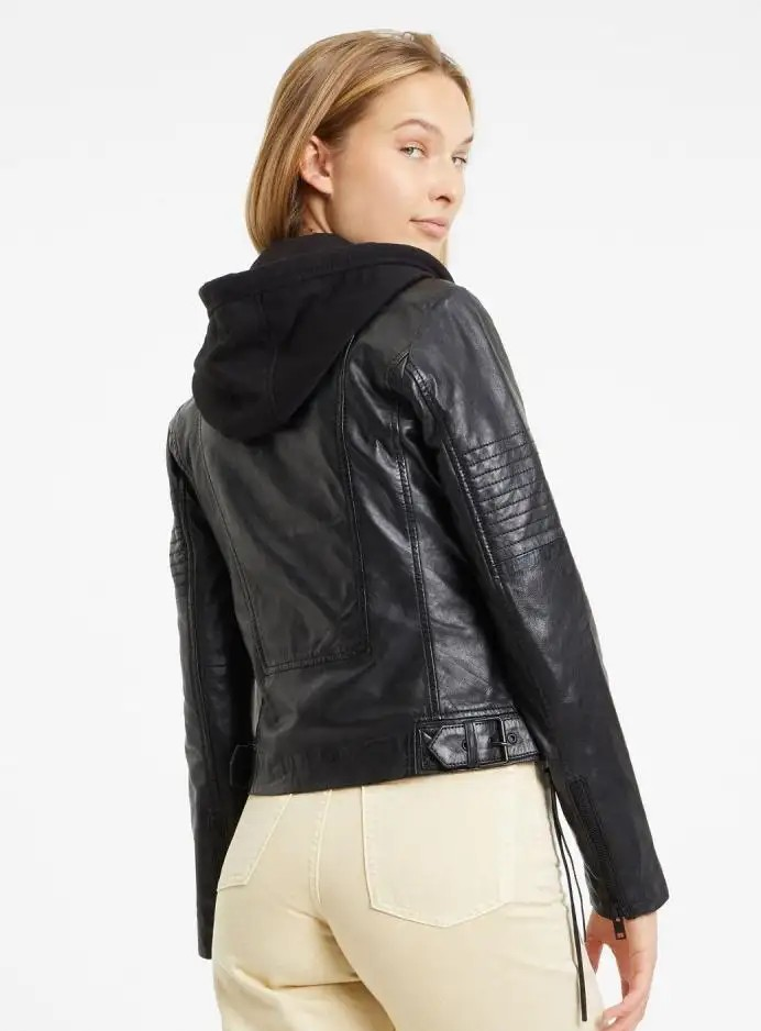 Gipsy | Dames | Leren jack Janin | Dames | Zwart