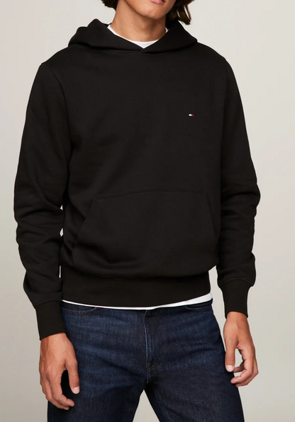 Tommy Jeans | Heren | Hoodie flagpatch logo klein | Zwart
