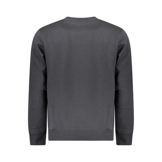 Norway 1963 | Heren | Regular fleece crew neck | Sweater | Zwart