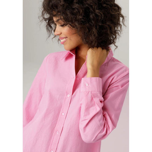 Aniston | Dames | Blouse | Roze | Duurzaam