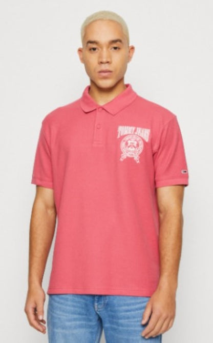 Tommy Jeans | Heren | Poloshirt  | Varsi | Red