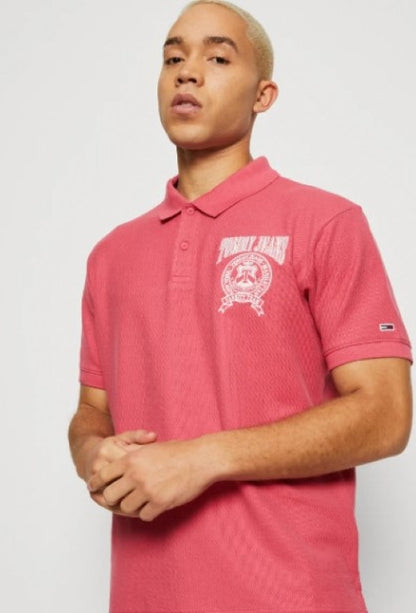 Tommy Jeans | Heren | Poloshirt  | Varsi | Red