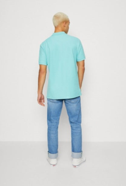Tommy Jeans | Heren | Poloshirt  | Varsi | Ocean Tide