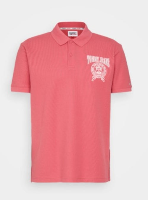 Tommy Jeans | Heren | Poloshirt  | Varsi | Red