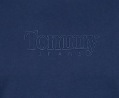Tommy Jeans | Heren | T-shirt | Crew neck regular fit | Ton sur Ton logo| Twilight navy - blauw