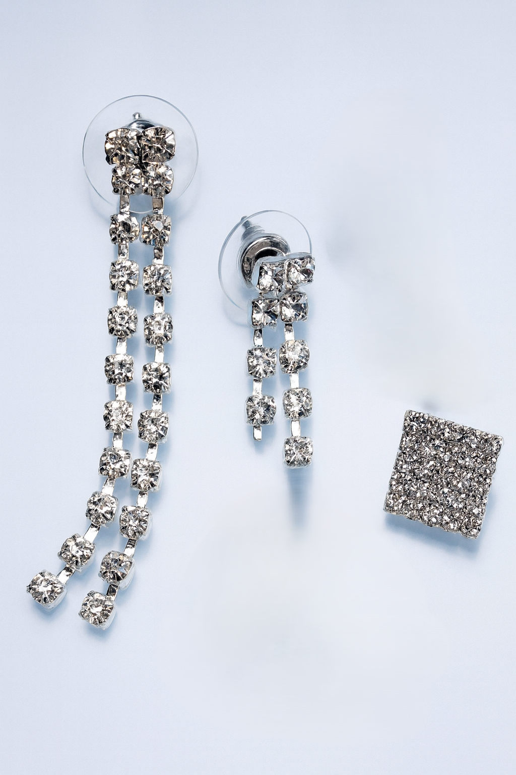 Earparty Shiney | Oorbellen 3 paar | 3-delige set vol schittering | ster