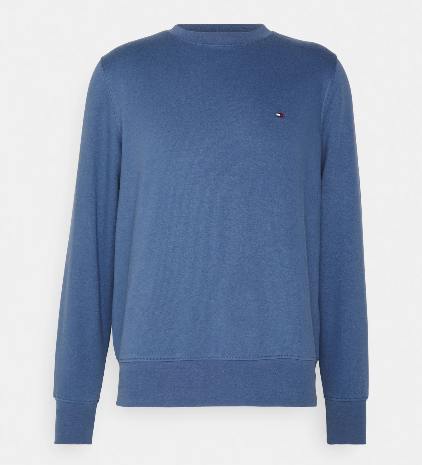 Tommy Jeans | Heren | Regular fleece crew neck | Faded Indigo