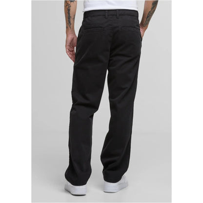 Urban Classics | Heren | Chino pants | 100% organisch katoen | Zwart