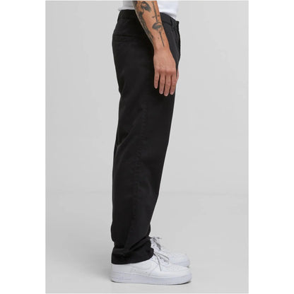 Urban Classics | Heren | Chino pants | 100% organisch katoen | Zwart